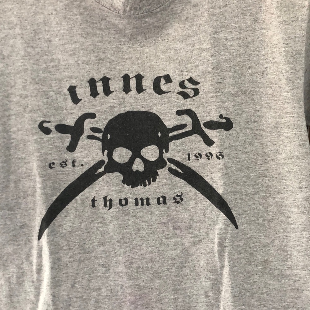 Vintage Innes skateboard shirt Boys size medium